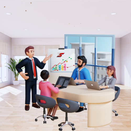 Super Finserv growth illustration - happy customers, AMC partners, years of experience